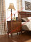 English Country Style Solid Wood Bed in Wooden Bedroom Furniture sets