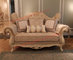 Luxury French-type Sofa set made by Wooden Carving Frame with Fabric Upholstery