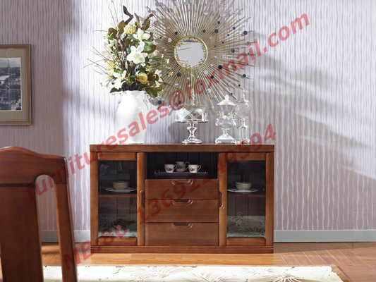 Luxury Design Furniture for Solid Wooden Buffet in Dining Room Set