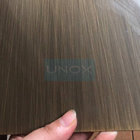 SUS304 Brass Hairline Stainless Steel Sheet ,PVD Color Decoration Sheets 1250mm 1500mm , Copper Brass Bronze Plates