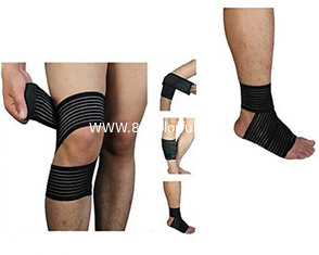 China High elasticity Calf Thigh Support Knee Compression Wrap Bandage. Elastic material.Customized size. supplier
