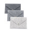 Hot selling unique design gray OEM design folder shape laptop felt bag. size IS a4. 3mm microfiber material supplier