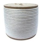 white, colors twisted or double solid diamond braided Nylon rope from AA rope factory