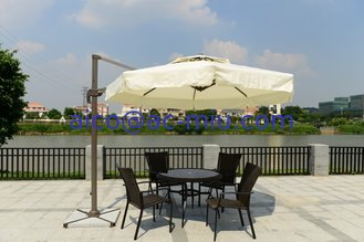 China 3m white sun umbrella solar umbrella beach umbrellas supplier
