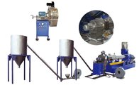 Parallel twin screw hot cutting pelletizing granulation production line/equipment/machine