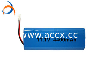 China 11.1V 4400mAh high quality lithium-ion battery pack with 18650 cells supplier