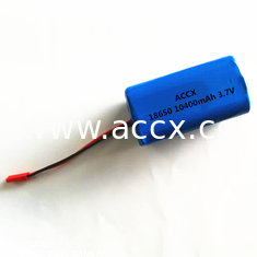 China Lithium ion battery pack ICR18650 10400mAh 3.7V rechargeable battery pack supplier