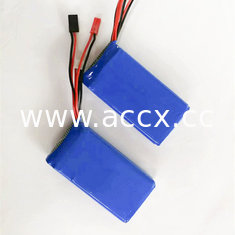 China High quality 7.4v 2600mah li polymer battery 2s lipo battey pack supplier