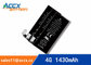 ACCX brand new high quality li-polymer internal mobile phone battery for IPhone 4G with high capacity of 1430mAh 3.7V supplier