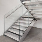 Cheap Prices Aluminum Appearance Stair Glass Railing with CE Certified 12mm Tempered Glass