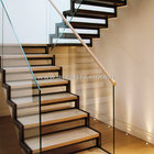 Modern Design Zig Zag Staircase Beam Double Stringer Straight Staircase