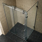 304 Stainless Steel Sliding Glass Free Standing Shower Enclosure