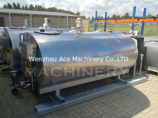 China 1500L Sanitary U Shape Milk Cooler with 8.5kVA Cooling Capacity (ACE-ZNLG-U1) supplier