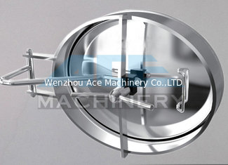 China Good Quality Sanitary Stainless Steel Manhole Cover Stainless Steel Sanitary Manhole Cover supplier