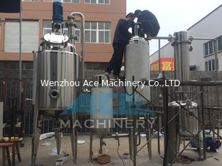 China Pilot Test Compact High Efficiency Triple-Effect Falling Film Evaporator supplier