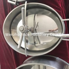China Sanitary Stainless Steel Pressure Type Manhole Cover/Manway Door for Dairy Industry supplier