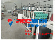 PVC Colorful Hollow Roofing Tile Machine , Tiles Roll Forming Equipment 800-1000mm width