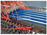 PVC Double Layer Hollow Roofing Tile Making Machine for Warehouse And Building