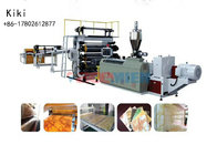 No Radiation Eco-Friendly PVC Artificial Marble Sheet Machine 1220MM Width For Wall Panel Decoration Material /