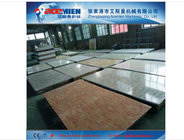 Indoor Wall Panel Application Use - PVC Artificial Marble Processing Machinery 1220MM Width