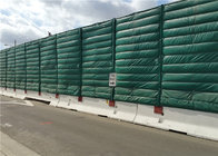Noise absorption and insulation PP plus PET materials Temporary Noise Barriers Manufactuer supplier