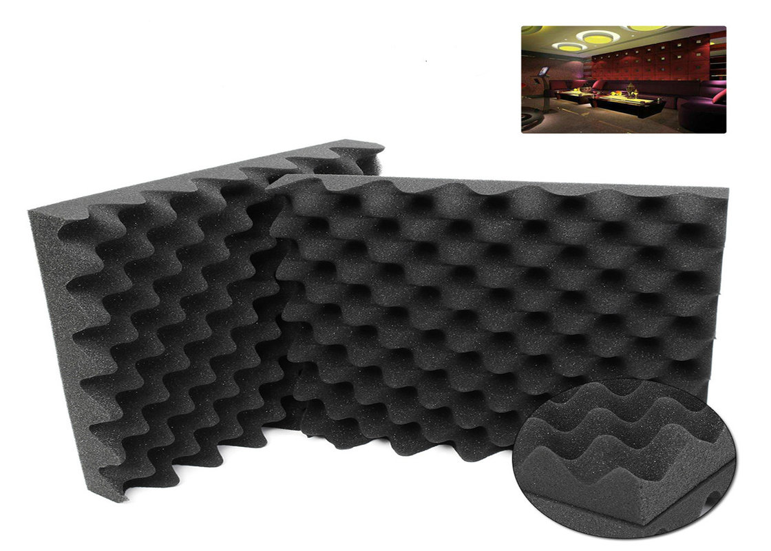 Egg Crate Sound Absorption Acoustic Foam*soundproof sponge 2000(L)x1000(W)x15-90(T)MM supplier