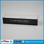 factory direct sale clear display holder stand, laser cutting thick acrylic customized led base