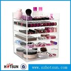 Acrylic cosmetic makeup organizer/ makeup brush display/ makeup brush holder,Fashion acrylic Design Makeup Organizer