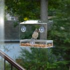 Wholesale 2016 Custom Hanging Bird Water Feeder,Grateful Gnome Window Brid Feeder,Acrylic Clear