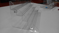 13 Years Factory Clear Acrylic Nail Polish Table Display Rack / Acrylic Nail Polish stand