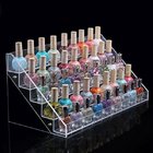 3 tiered round rotating acrylic nail polish display stand in cheap price