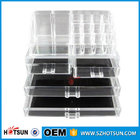 Acrylic Cosmetic Storage Display Boxes, Wholesales cosmetic organizer with drawers,hot sales acrylic makeup organizer