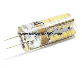 China 2.5W silicone AC220V G4 LED Light 48pcs Epistar LED with SMD3014 supplier
