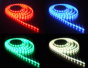 China Epistar LED Flexiable Strips SMD3528-120 IP20 DC12V warm white color high brightness supplier