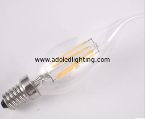 China New product 2W Edison C35 LED Filament Candle twist Light E14 base Sapphire filament supplier