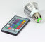 3W RGB LED COB Spotlights bulbs RGB led remote controller lathe aluminum housing GU10 E27 supplier