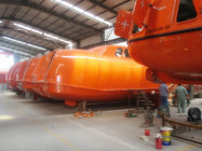 Hot Products 100 person life boat tempsc and lifeboat davit For Sale