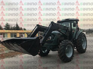 Tractor with Front End Loader for Loading Goods