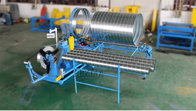 roll shear round sprial air duct pipe former machine factory price
