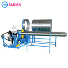 Good quality full automatic Mild steel stainless steel spiral duct oval machine price