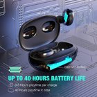 Wireless Earbuds Bluetooth 5.0 Headphones Deep Bass 3D Stero Sound Mini Headsets 40H Total Playtime with Charging Case