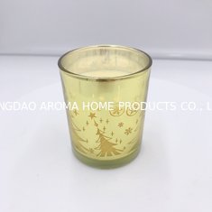 China Wholesale Custom Aroma glass jar Decorative Luxury Scented Candle supplier