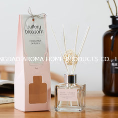 China Eco-friendly perfume 70ml reed fragrance diffuser bottles gift set aromatherapy reed supplier