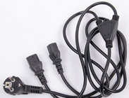 VDE 1 to 2 power extension cable