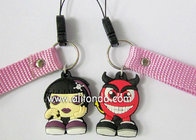 Girls gifts mobile phone strap promotional phone pendants custom for phone promotional gifts