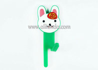PVC cartoon figure monkey rabbit cat penguin animal shape magnetic bend hook