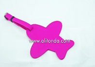 Plane shape promotional luggage tag custom for airline company