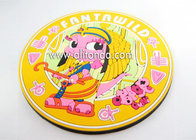 Factory price Eco-friendly promotional custom promotional rubber soft pvc silicone coasters