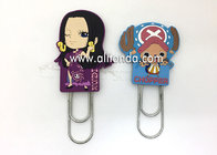 Anime company promotional gifts custom with Japanese cartoon figures design bookmark for promotion