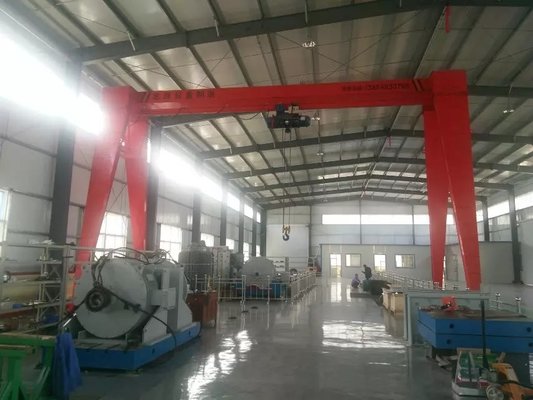 China Factory High Cost-performance Granite Industry Used 15Ton Gantry Crane with CD,MD Type Electric Hoist supplier